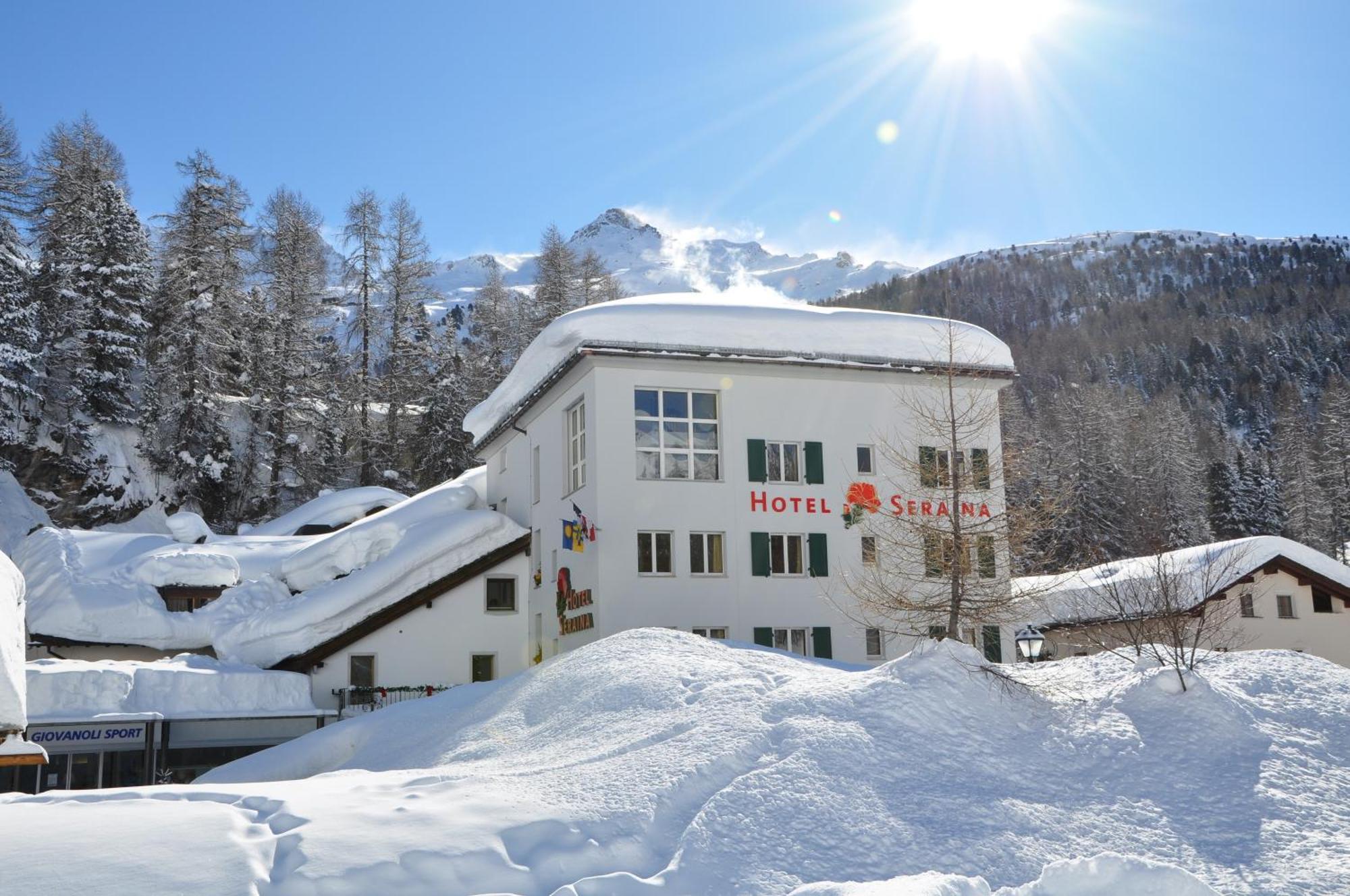 Hotel Seraina Sils Maria Buitenkant foto