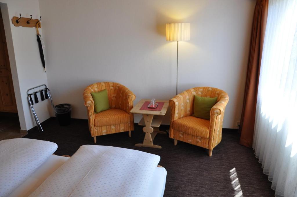 Hotel Seraina Sils Maria Kamer foto