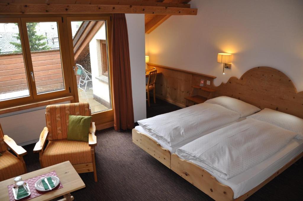 Hotel Seraina Sils Maria Kamer foto